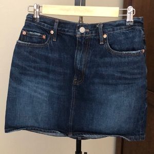 Denim skirt